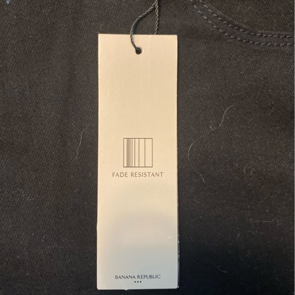 NWT Banana Republic Skinny Jeans Black 35/20 - Picture 4 of 4